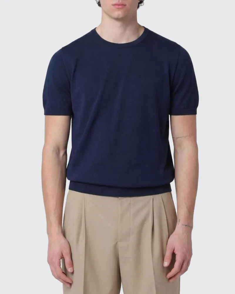 Drumohr  Pullover herren Blau