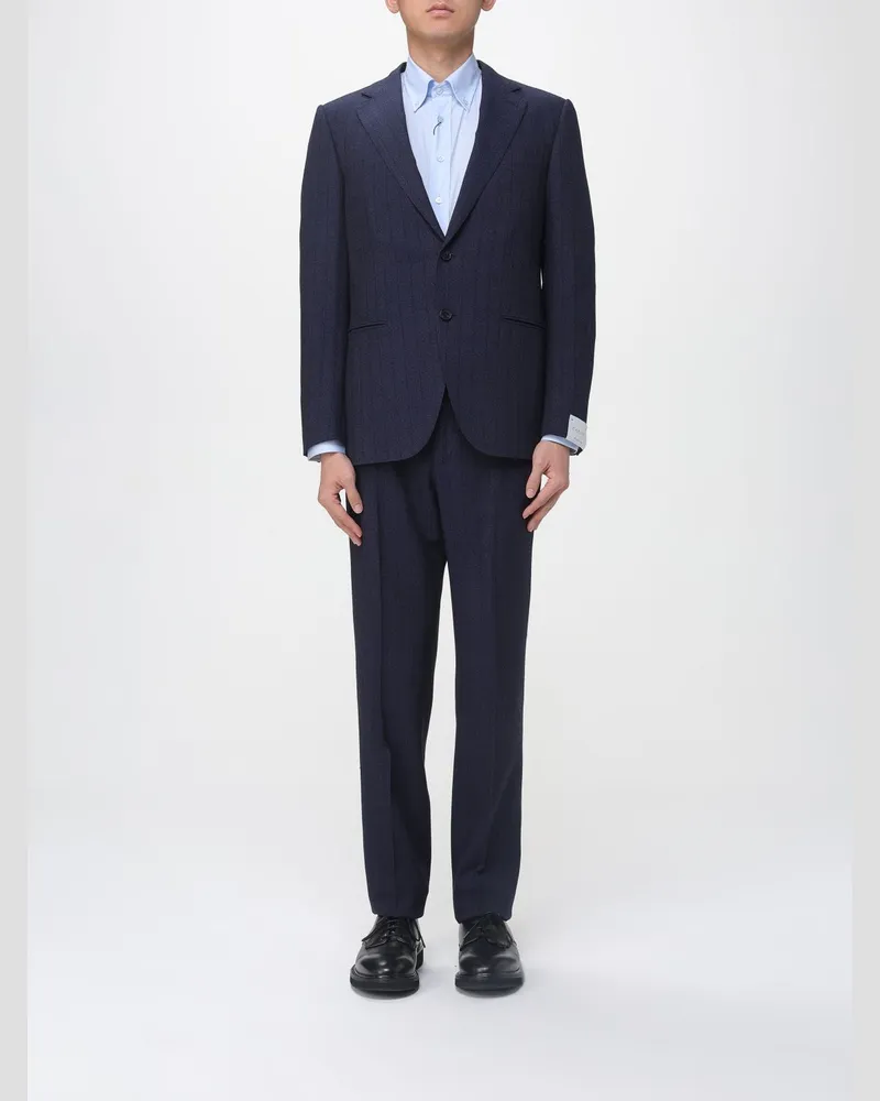 Caruso Anzug herren Blau