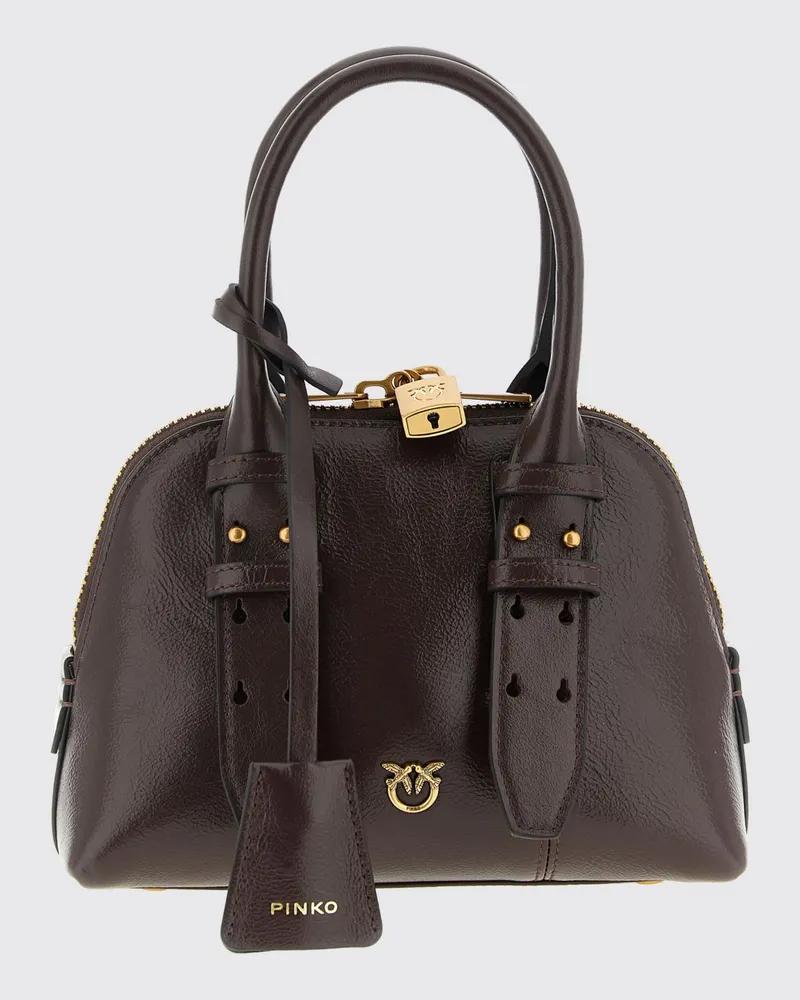 Pinko Schultertasche damen Burgunderrot