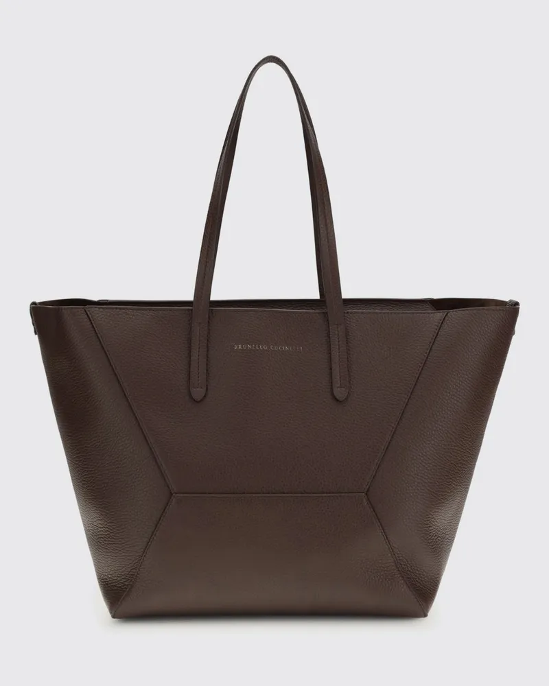 Brunello Cucinelli Schultertasche damen Violett