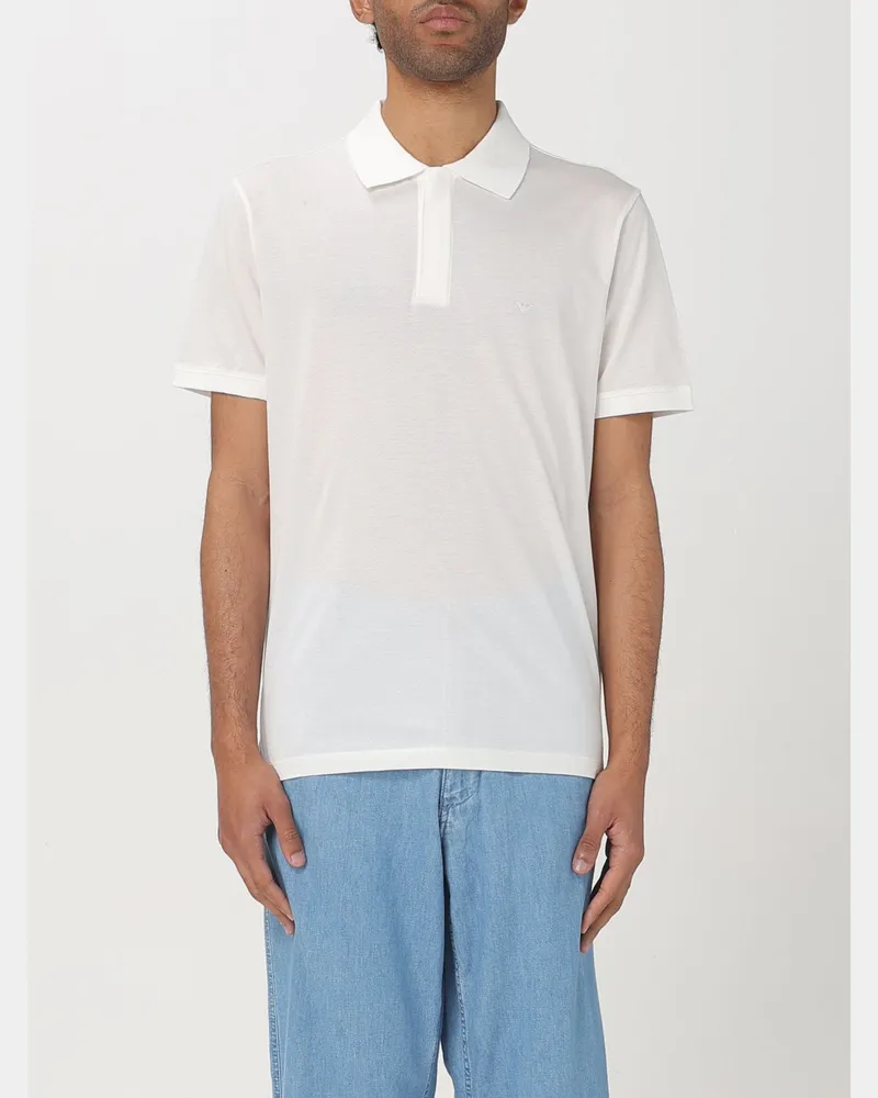 Emporio Armani Polo herren Weiß