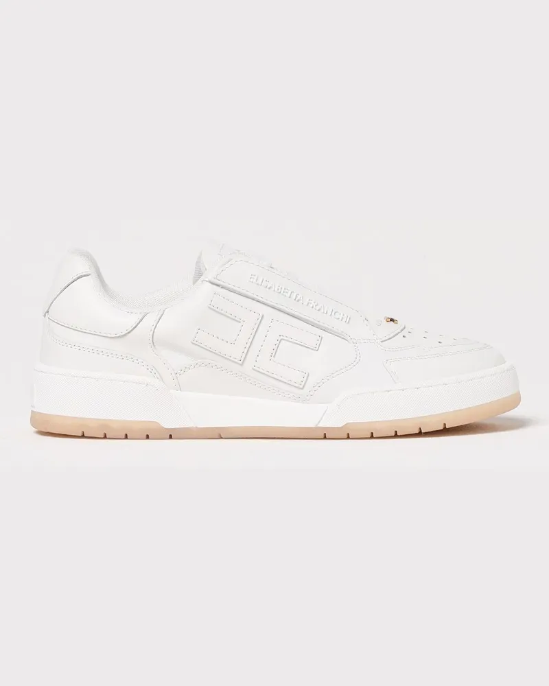 Elisabetta Franchi Schnrschuhe damen Ivory