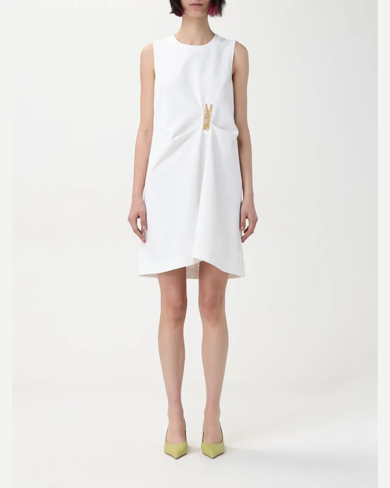 Moschino Kleider damen Weiß