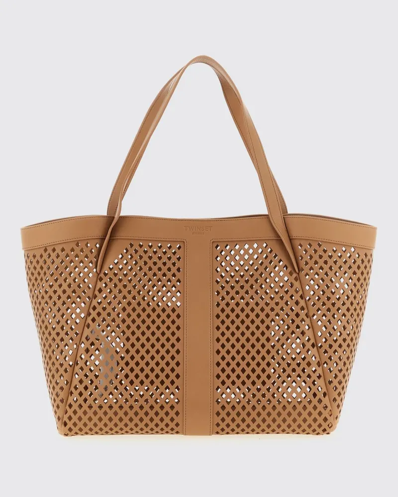 Twin-Set Schultertasche damen Braun