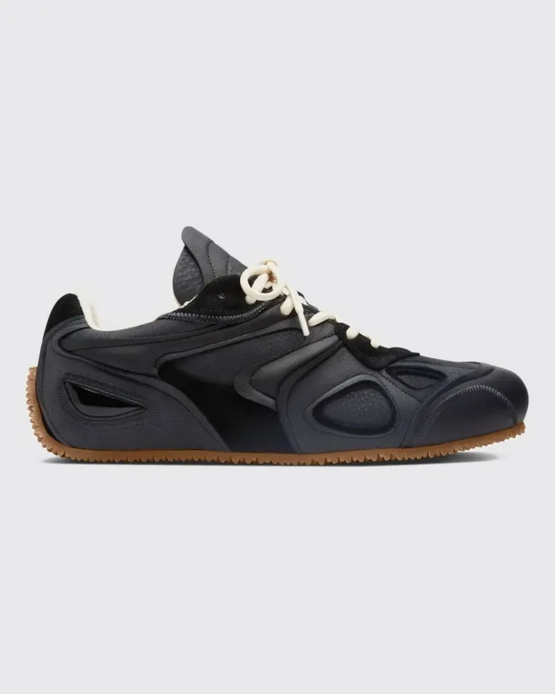 Axel Arigato Slow Runner Low-Top-Sneaker aus Nubuk- und Wildleder Schwarz