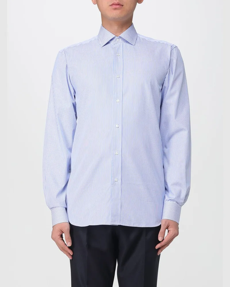 HUGO BOSS Hemd herren Hellblau