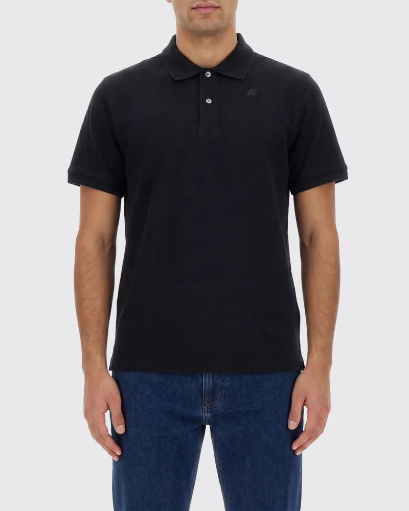 K-Way Polo herren Schwarz