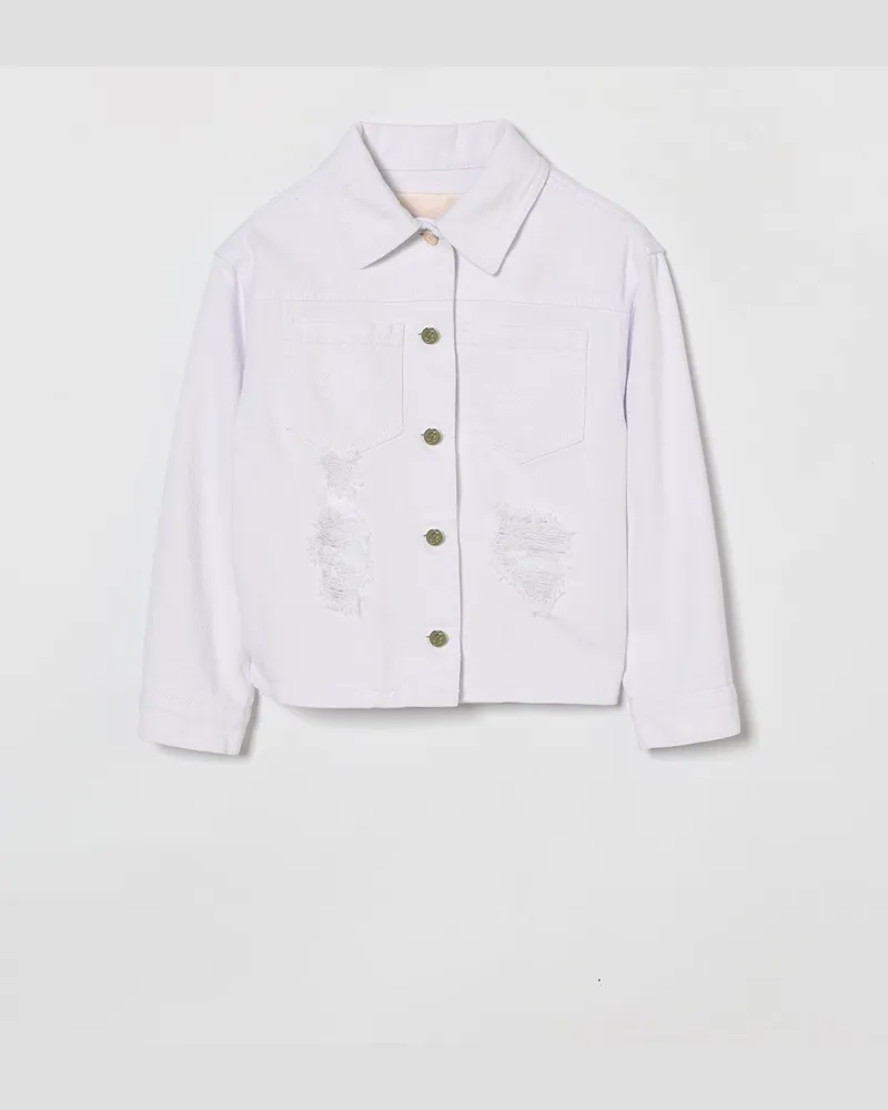 Blumarine Jacke kinder Weiß