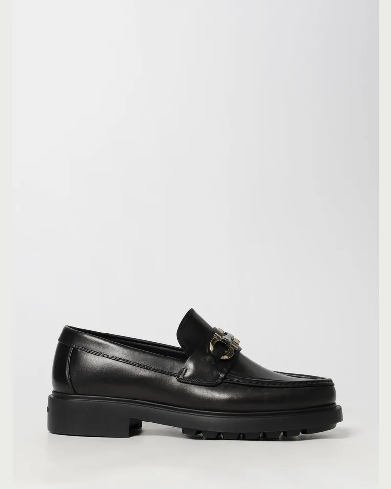 Ferragamo Mokassins herren Schwarz