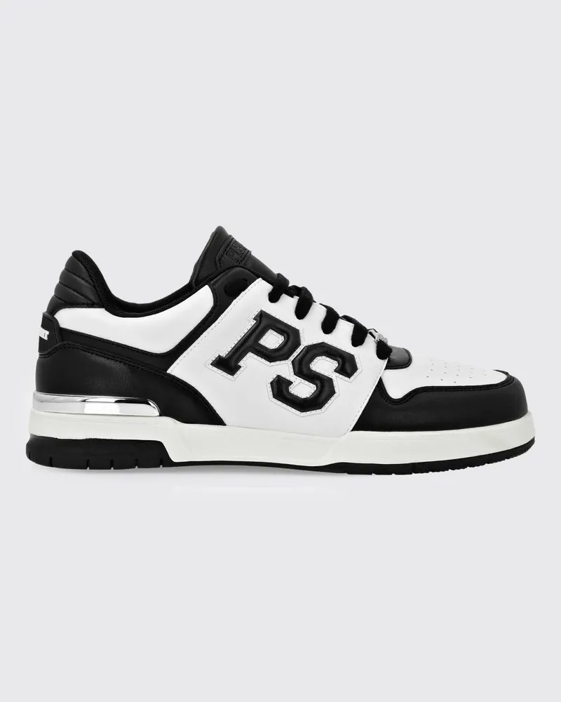 Philipp Plein Sneakers aus Leder Schwarz