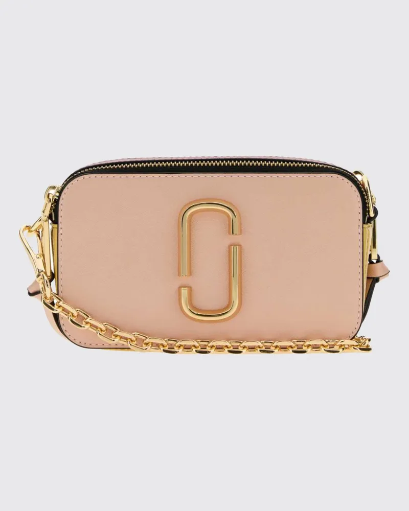Marc Jacobs Kleine The Snapshot Umhängetasche aus Saffiano-Leder Pink