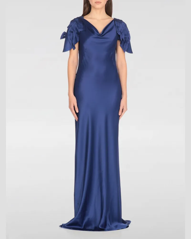 Alberta Ferretti Kleider damen Blau