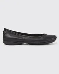 Camper Right Ballerina aus Leder Schwarz