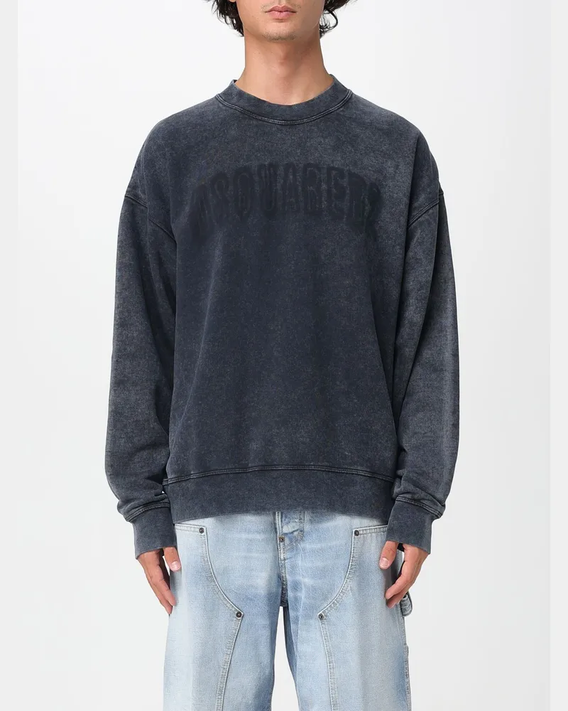 Dsquared2 Sweatshirt herren Graphit