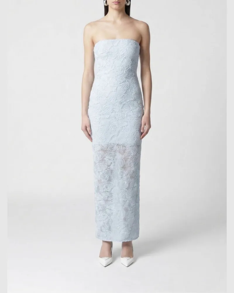 ROTATE Birger Christensen Kleid damen Hellblau