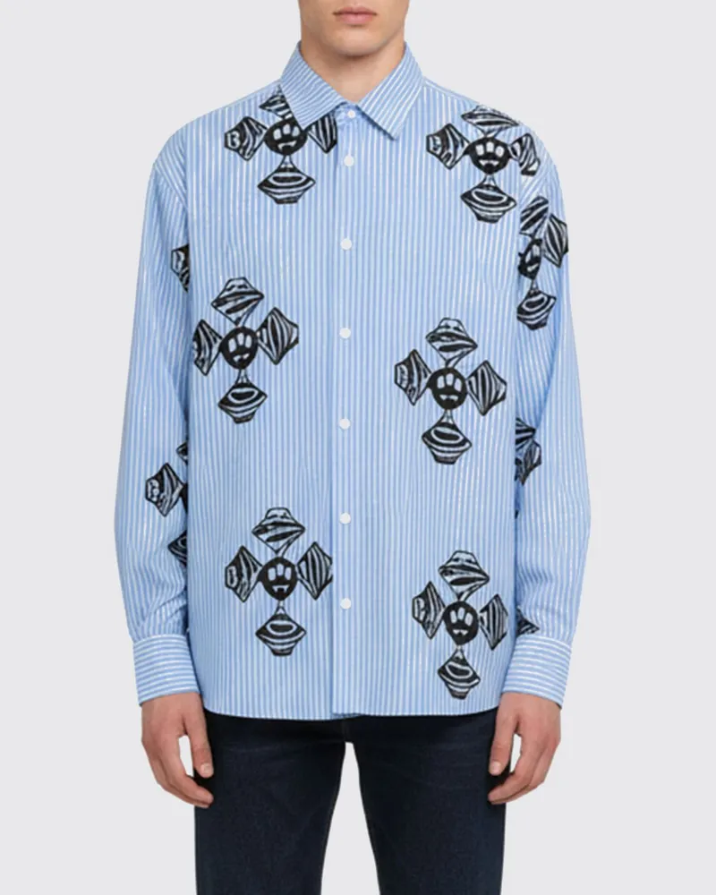 BARROW Hemd herren Hellblau