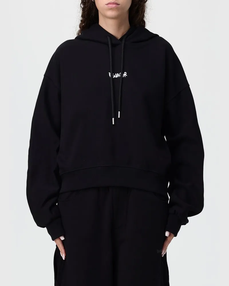 DISCLAIMER Sweatshirt damen Schwarz