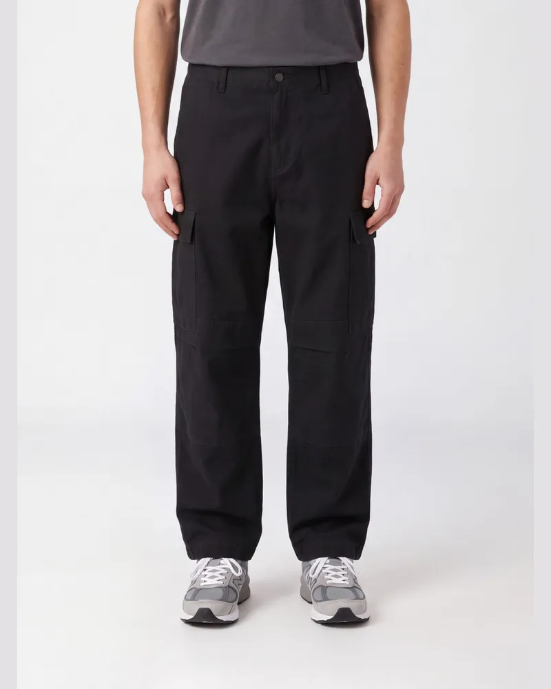 Carhartt WIP OG Cargo Ripstop-Baumwoll-Cargohose mit Kordelzug Schwarz