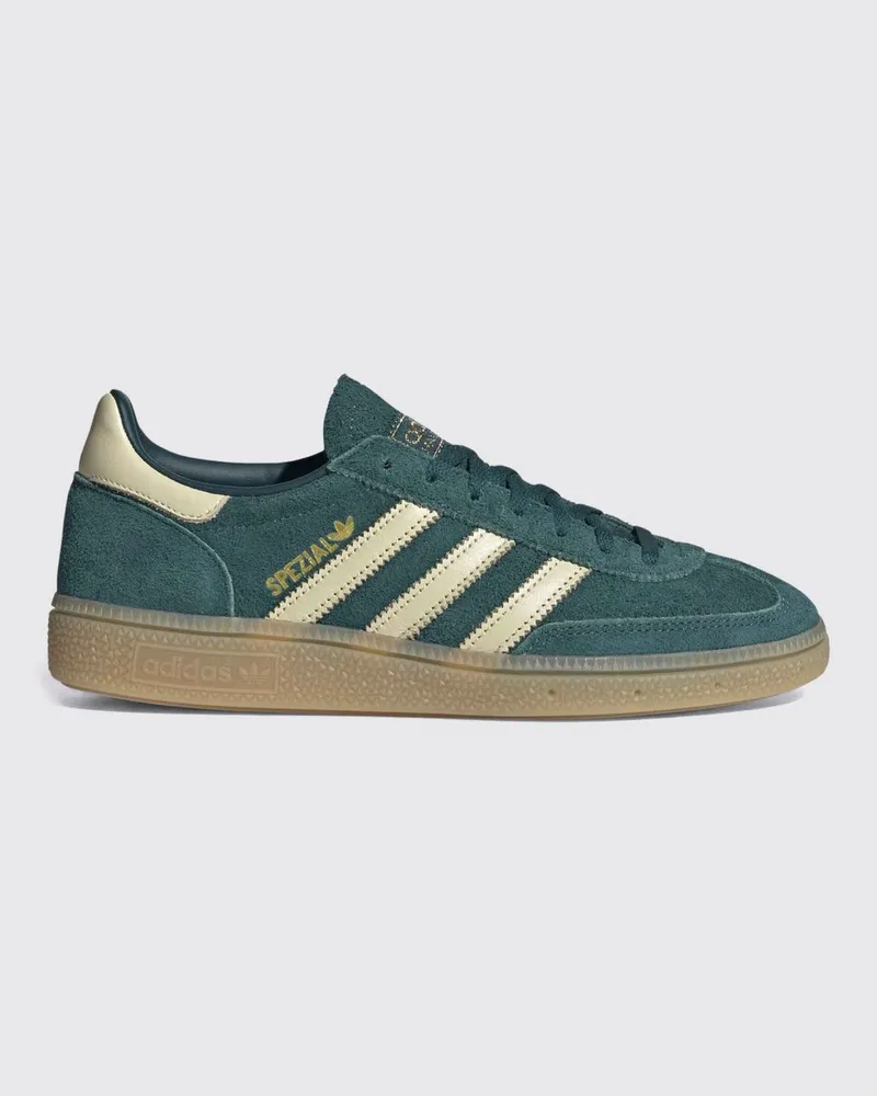 adidas Handball Spezial Wildleder-Sneaker mit 3-Streifen Grün