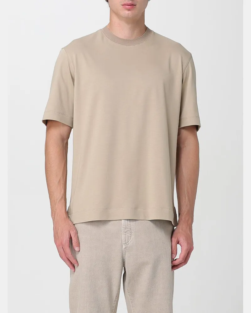 Ermenegildo Zegna T-shirt herren Beige