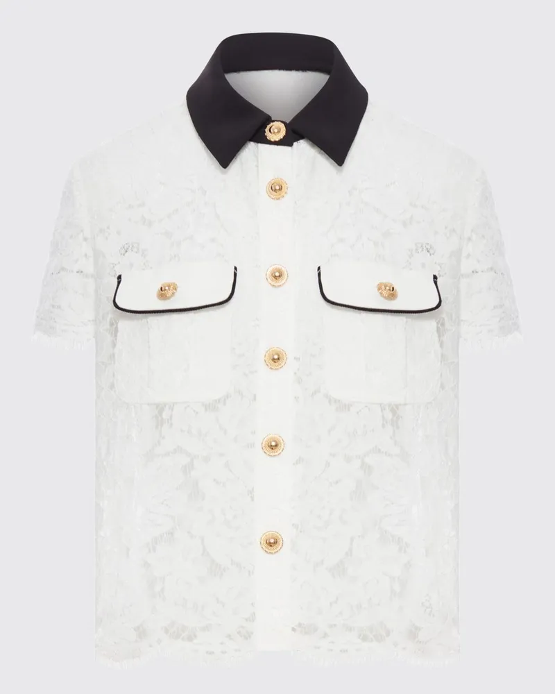 Self-Portrait Top damen Weiß