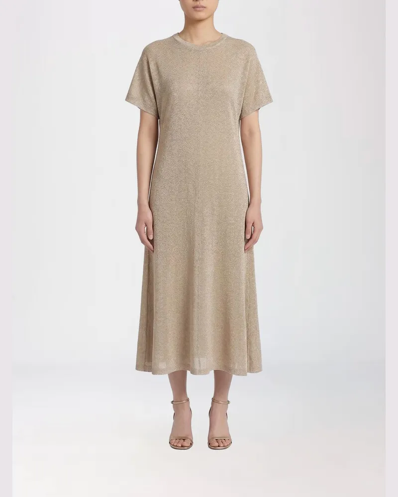 Brunello Cucinelli Kleid damen Beige