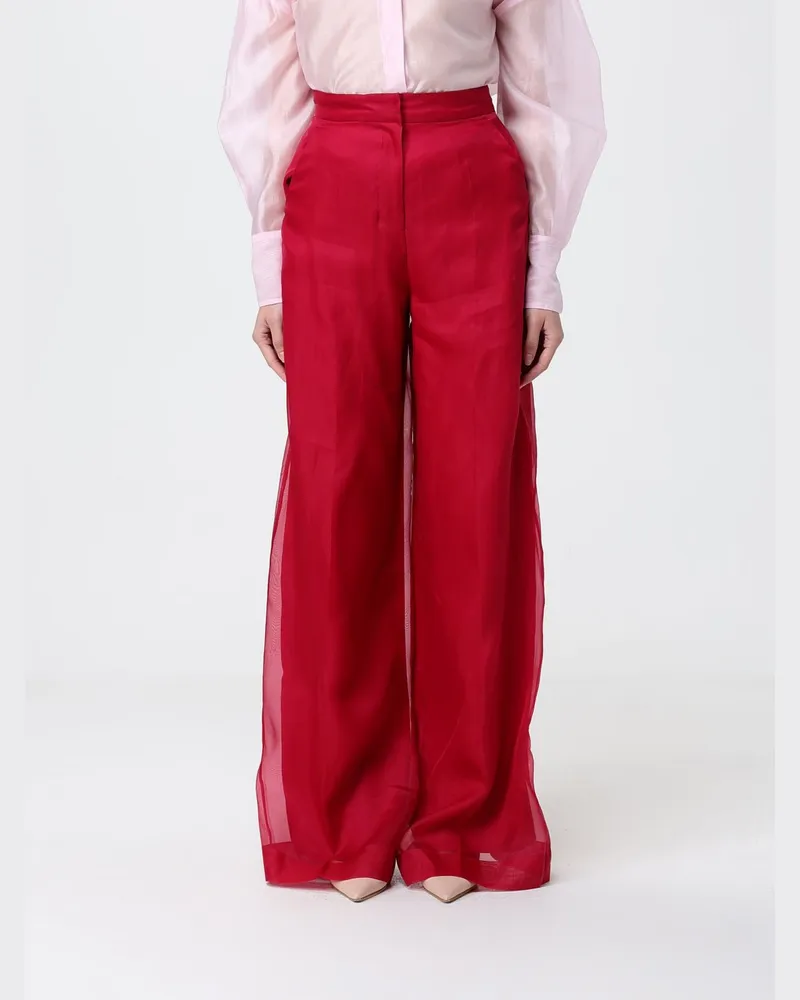 Max Mara Hose damen Rot