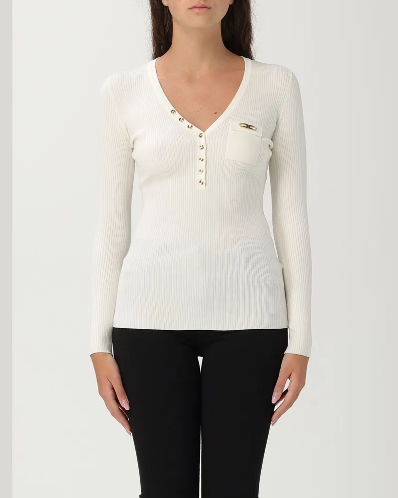 Elisabetta Franchi Pullover damen Weiß