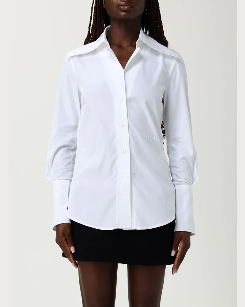 Patou Hemdbluse damen Weiß