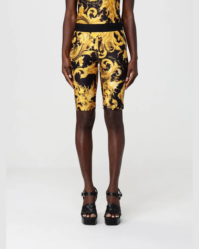 Versace Jeans Hose damen Schwarz