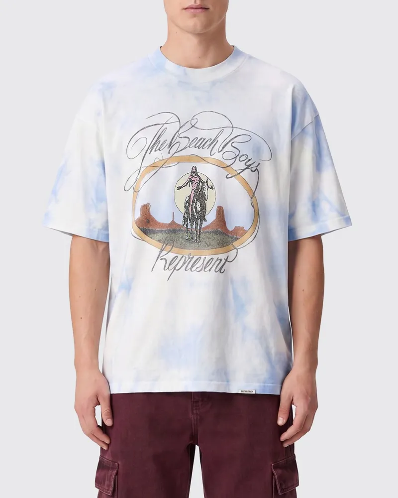 REPRESENT T-shirt herren Blau