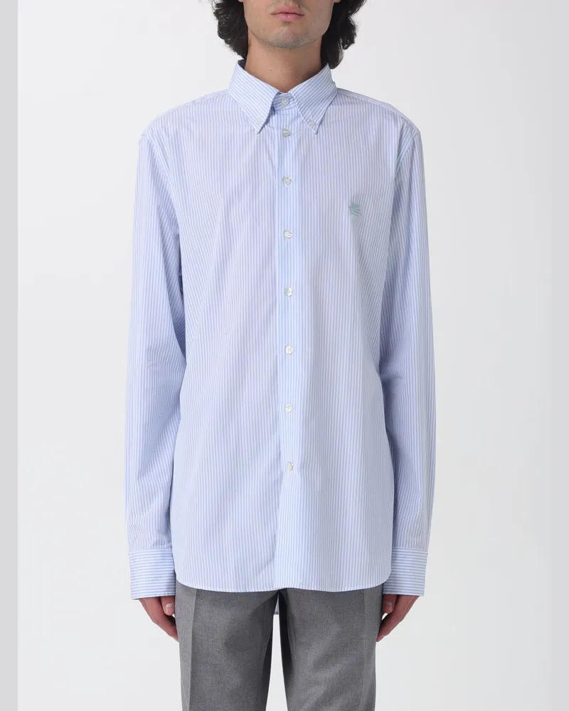 Etro Hemd herren Hellblau