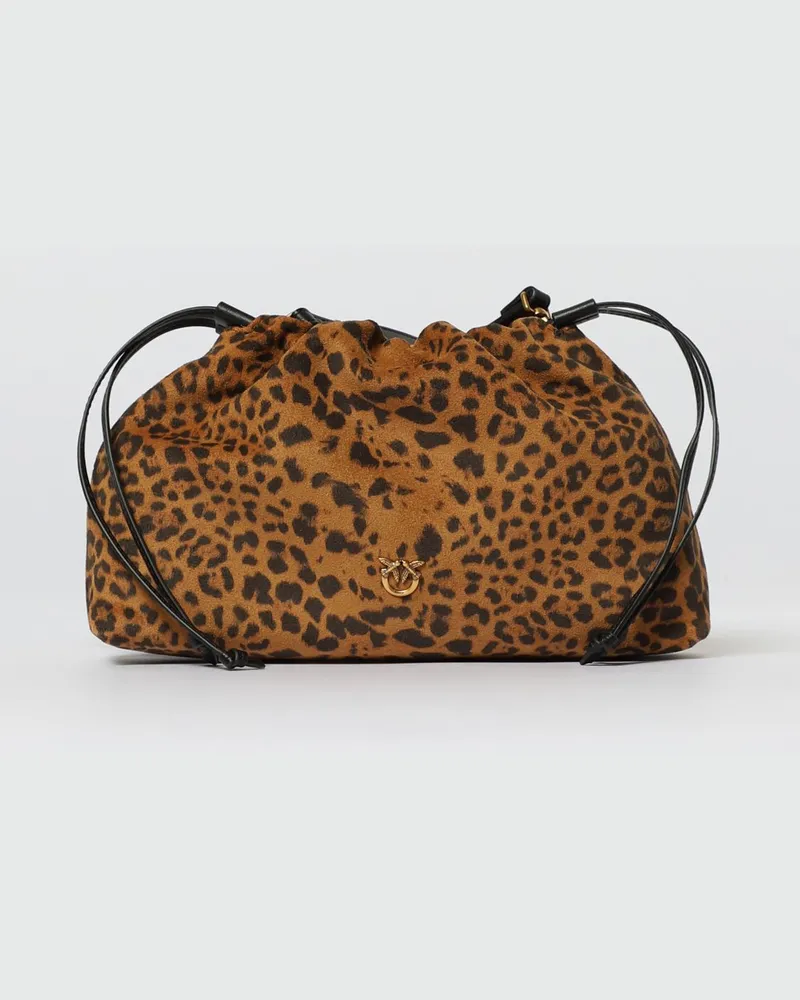 Pinko Schultertasche damen Beige