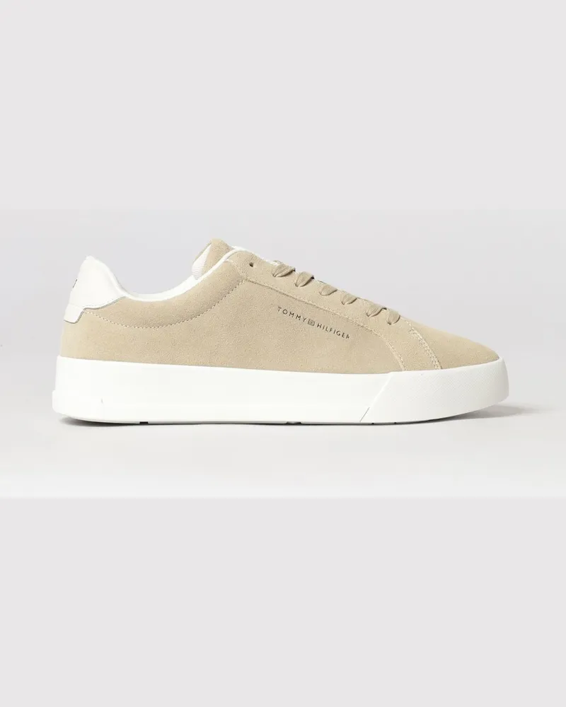 Tommy Hilfiger Wildleder-Sneakers Beige