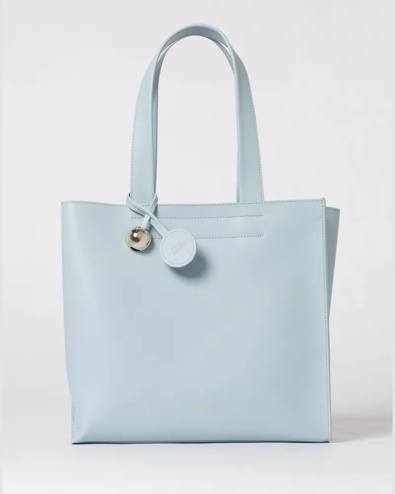 Furla Schultertasche damen Hellblau
