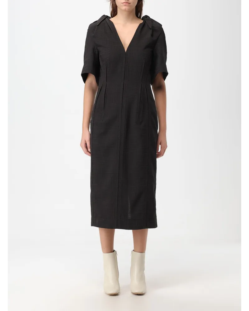 Bottega Veneta Kleid damen Kaffee