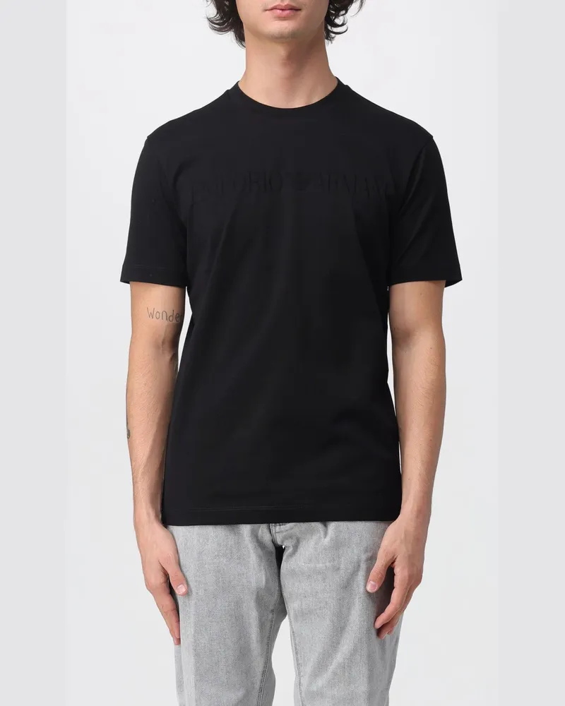 Emporio Armani Polo herren Schwarz