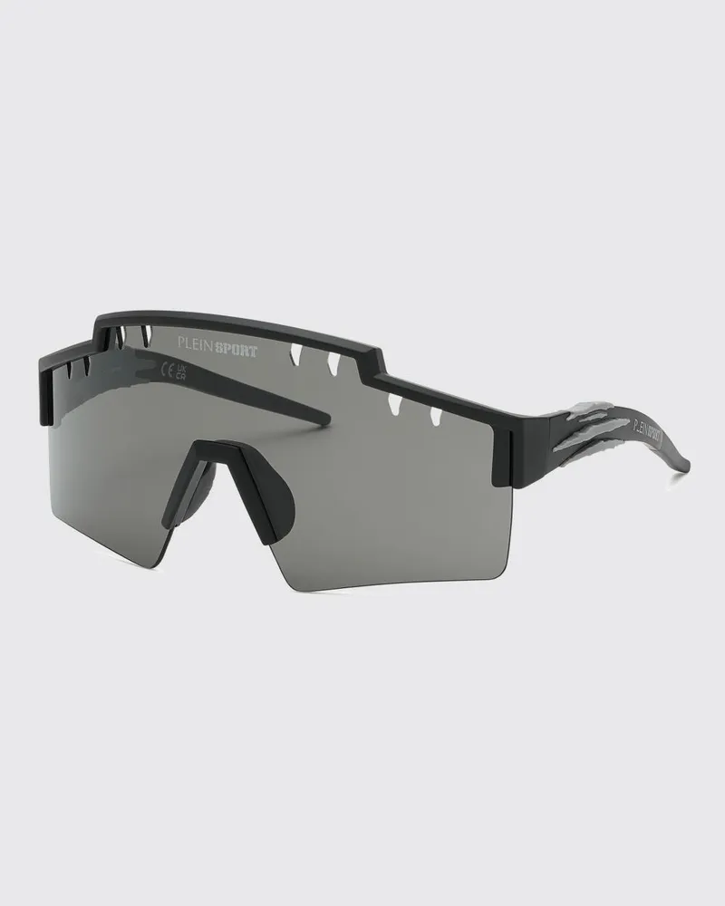 Philipp Plein Sonnenbrille aus Acetat Schwarz