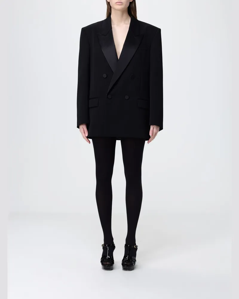 Saint Laurent Jacke damen Schwarz