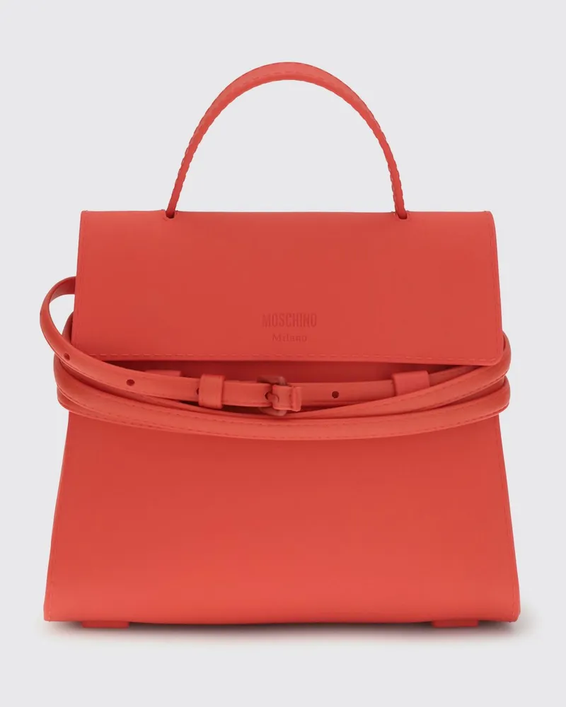 Moschino Schultertasche damen Rot