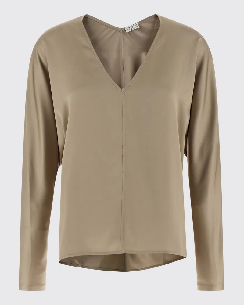 Brunello Cucinelli Top damen Beige