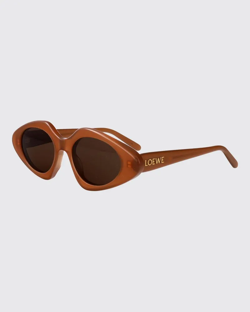 Loewe Slim Sonnenbrille aus Acetat Braun