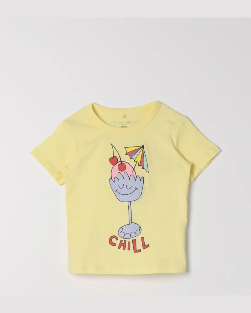Stella McCartney Kids T-shirt kinder Gelb