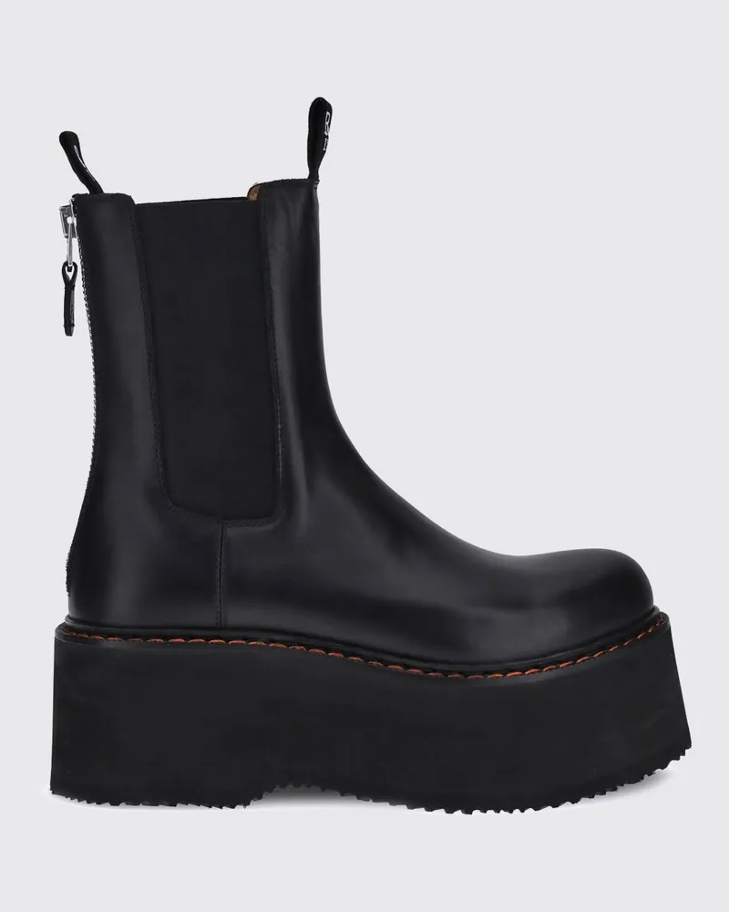 R13 Stiefel damen Schwarz