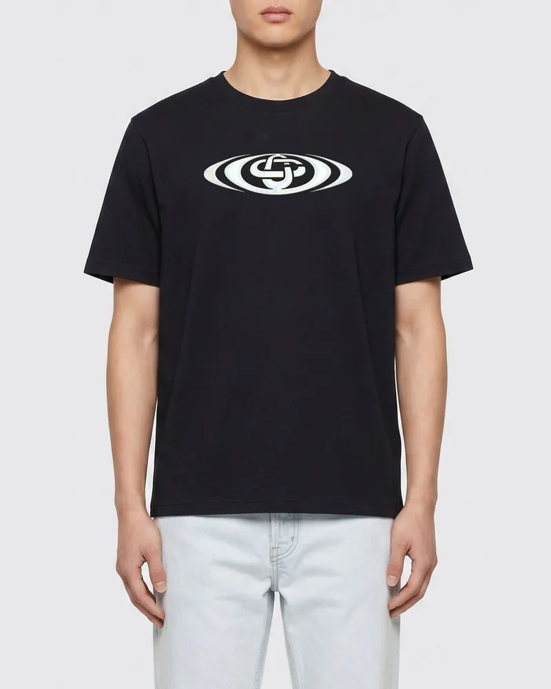 Casablanca Paris T-shirt herren Schwarz