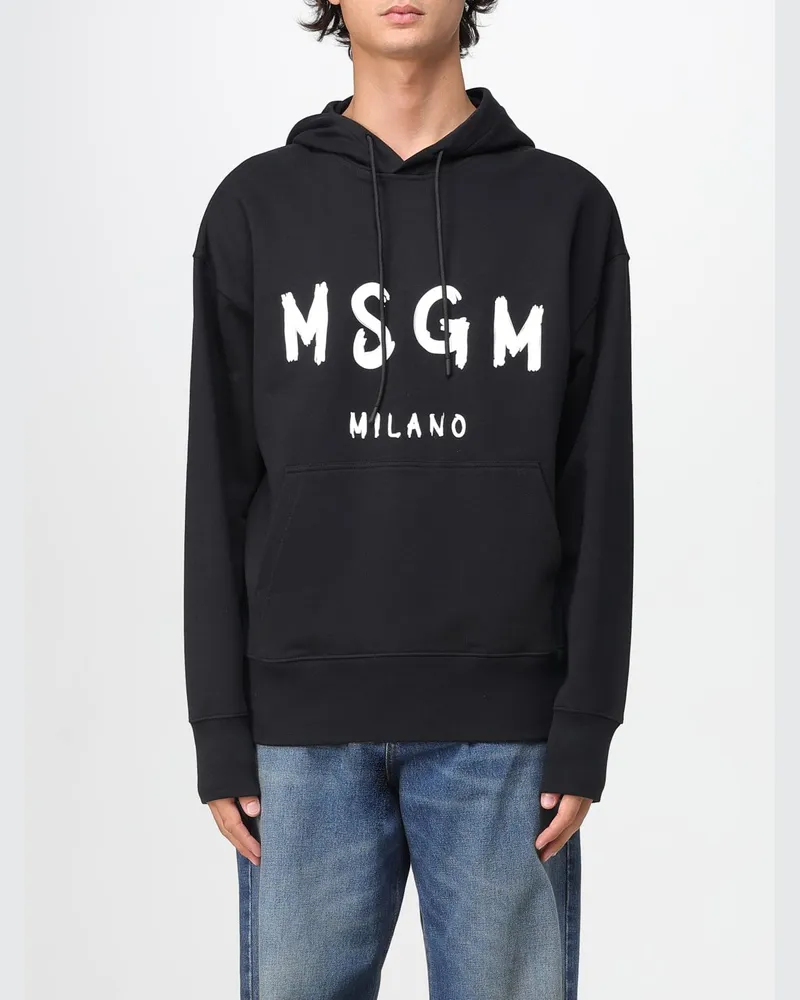 MSGM Sweatshirt herren Schwarz