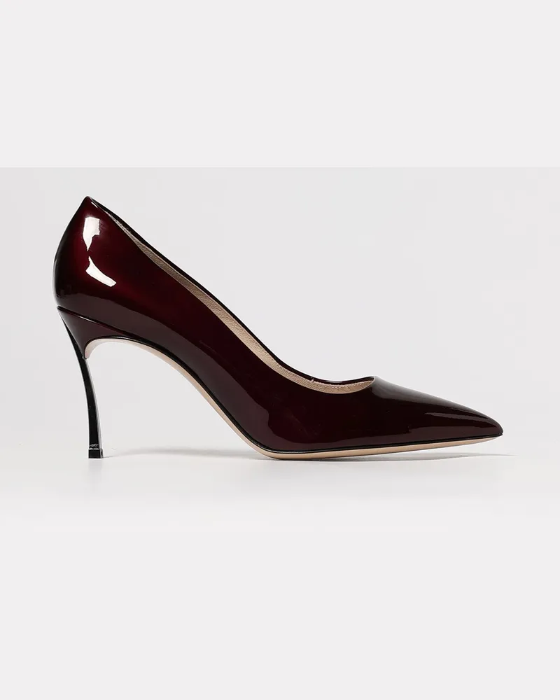 Casadei Schuhe damen Burgunderrot