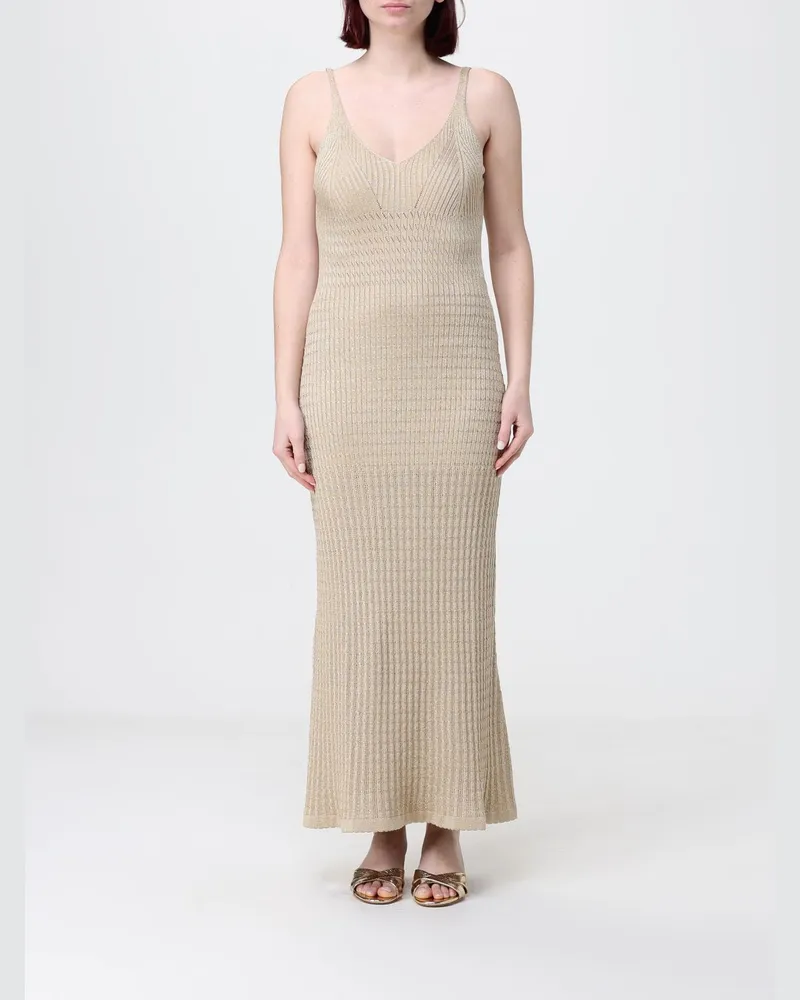 Twin-Set Kleid damen Sand