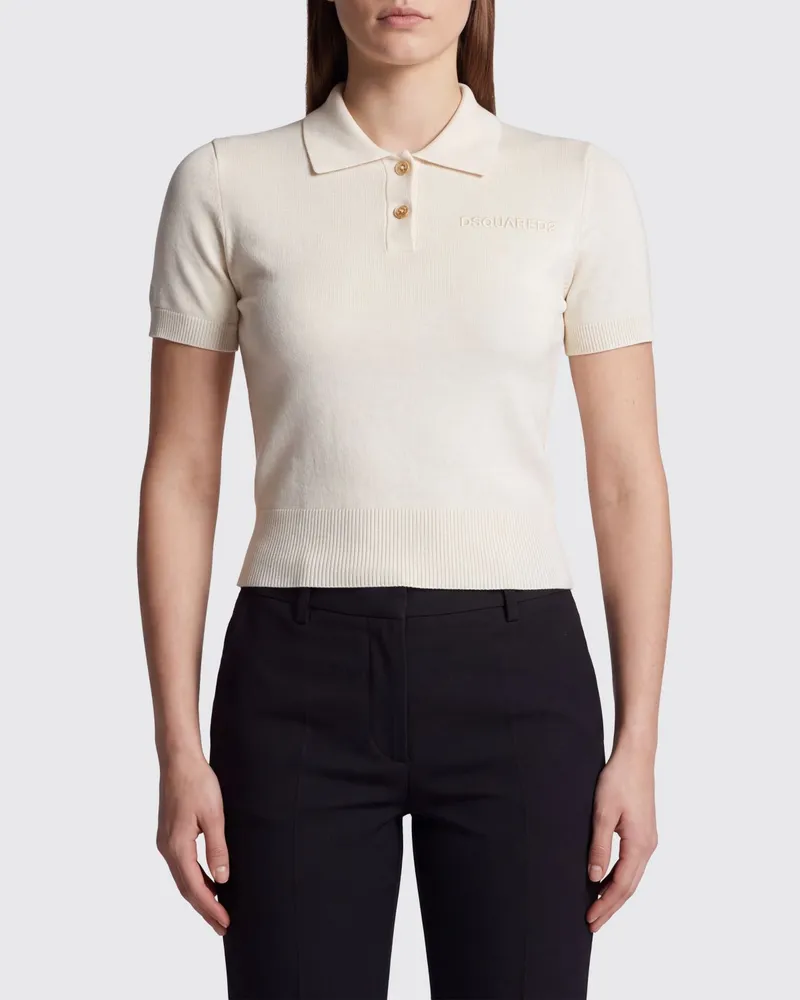 Dsquared2 Polo damen Weiß
