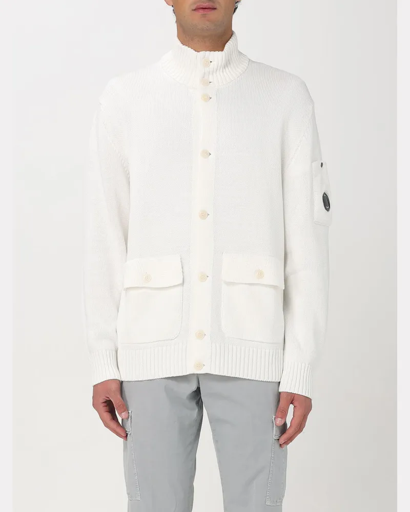 C.P. Company Strickjacke herren Weiß